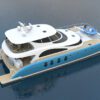 Aft Perspective Fwd dinghy crane 2